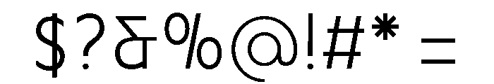 Cregmo Regular Font OTHER CHARS
