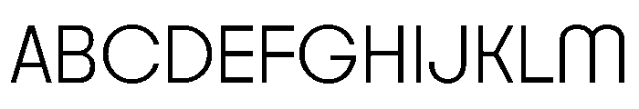 Cregmo Regular Font UPPERCASE
