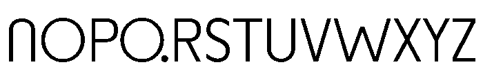 Cregmo Regular Font UPPERCASE