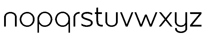 Cregmo Regular Font LOWERCASE