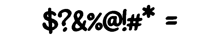Creigost Regular Font OTHER CHARS