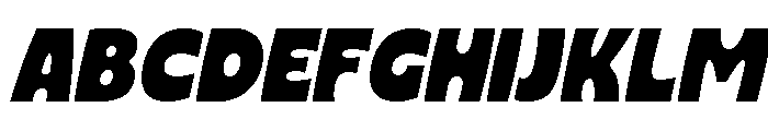 Crenka Italic Font UPPERCASE