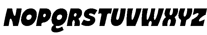 Crenka Italic Font UPPERCASE
