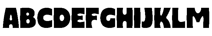 Crenka Regular Font UPPERCASE
