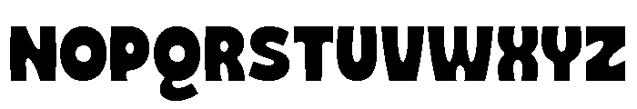 Crenka Regular Font UPPERCASE