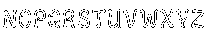 Crepi Regular Font UPPERCASE