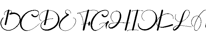 Creppy Font UPPERCASE