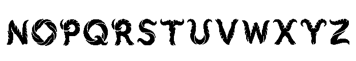 Crescent Regular Font LOWERCASE