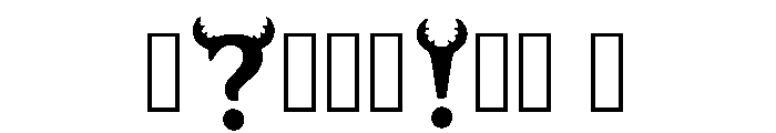 Crest Regular Font OTHER CHARS