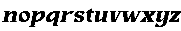 Cresto Italic Font LOWERCASE