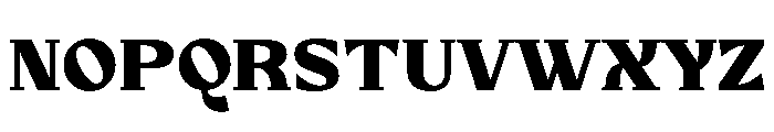 Cresto Regular Font UPPERCASE
