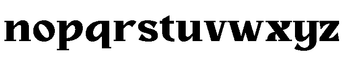 Cresto Regular Font LOWERCASE