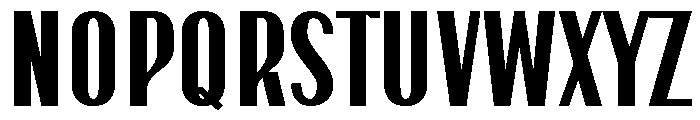 Crestore Font UPPERCASE