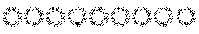 Cresverde Monogram Font OTHER CHARS