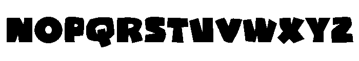 Creta Kuda Regular Font UPPERCASE