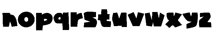 Creta Kuda Regular Font LOWERCASE