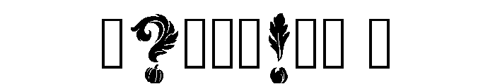 Crete Regular Font OTHER CHARS