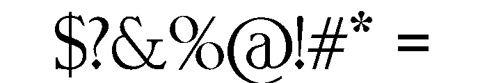 Cricut Bold Font OTHER CHARS