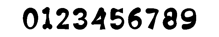 Cricut Halloween Regular Font OTHER CHARS