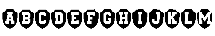 Crime Regular Font UPPERCASE