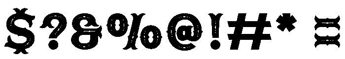 Crimson Night Regular Font OTHER CHARS