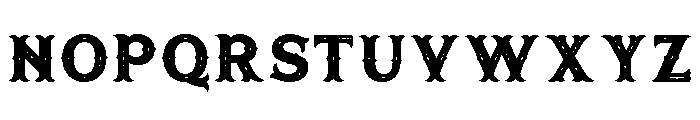 Crimson Night Regular Font UPPERCASE
