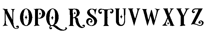 Crimson Noel Regular Font UPPERCASE