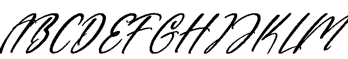 Crimson Story Italic Font UPPERCASE