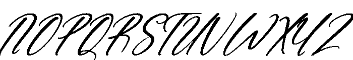 Crimson Story Italic Font UPPERCASE
