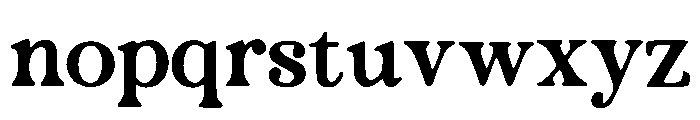 Crimson_Text Font LOWERCASE