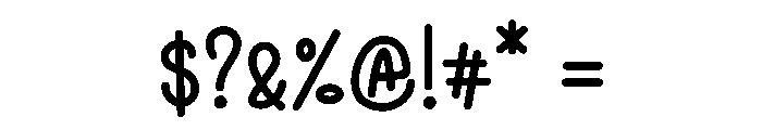 Crispy Breadstick Font OTHER CHARS
