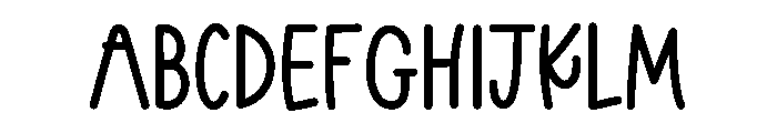 Crispy Breadstick Font UPPERCASE