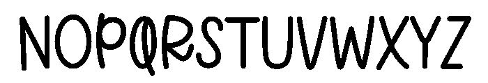 Crispy Breadstick Font UPPERCASE