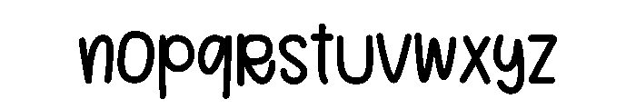 Crispy Breadstick Font LOWERCASE