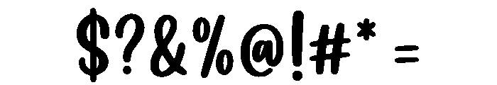 CrispyOatmilk-Regular Font OTHER CHARS