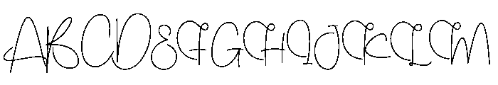Cristyne Font UPPERCASE