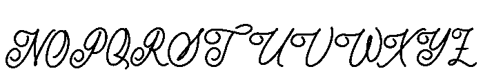 Critos Font UPPERCASE