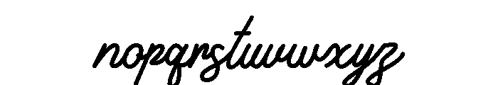 Critos Font LOWERCASE