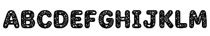 Croak Regular Font UPPERCASE