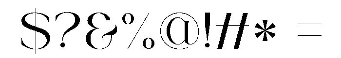Crobery Font OTHER CHARS