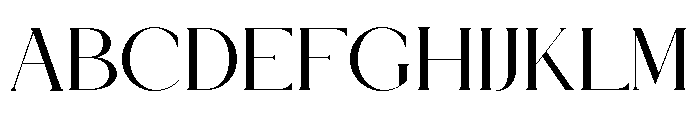 Crobery Font UPPERCASE