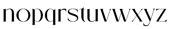 Crobery Font LOWERCASE