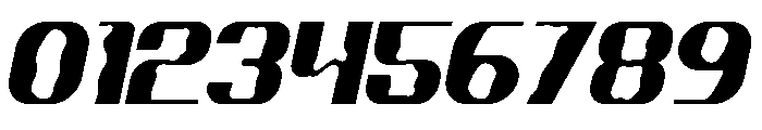 Crocky Italic Font OTHER CHARS