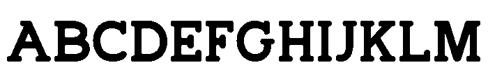 Crocodilo Regular Font UPPERCASE