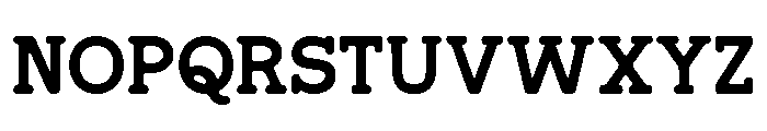 Crocodilo Regular Font UPPERCASE