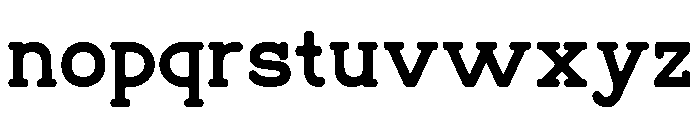 Crocodilo Regular Font LOWERCASE