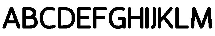 Crocohand Font UPPERCASE