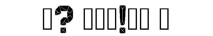 Croft Regular Font OTHER CHARS