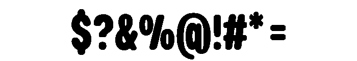 Crokobe Regular Font OTHER CHARS