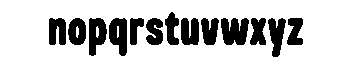 Crokobe Regular Font LOWERCASE